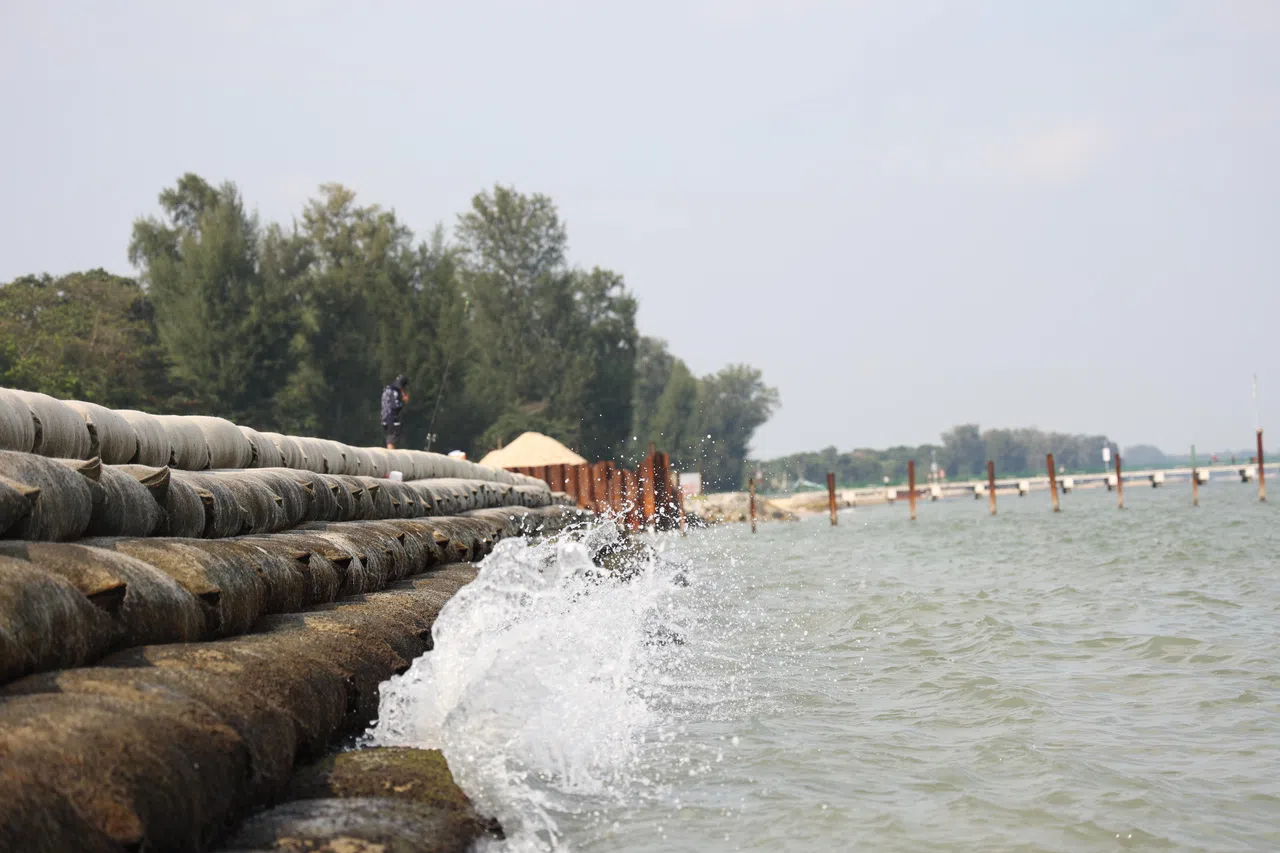 在高碳排放的情况下，我国海平面预计将升高1.15米，到2150年甚至可能上升约2米。（蔡家增摄）