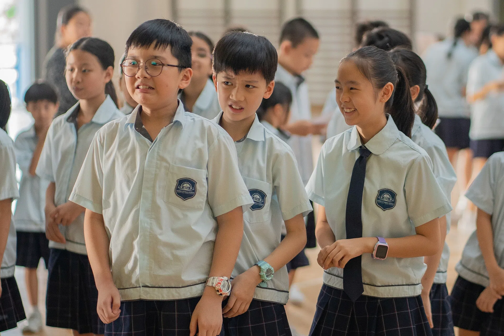 梁志强执导的《小孩不笨3》是学校假期档强片。（嘉华院线提供）