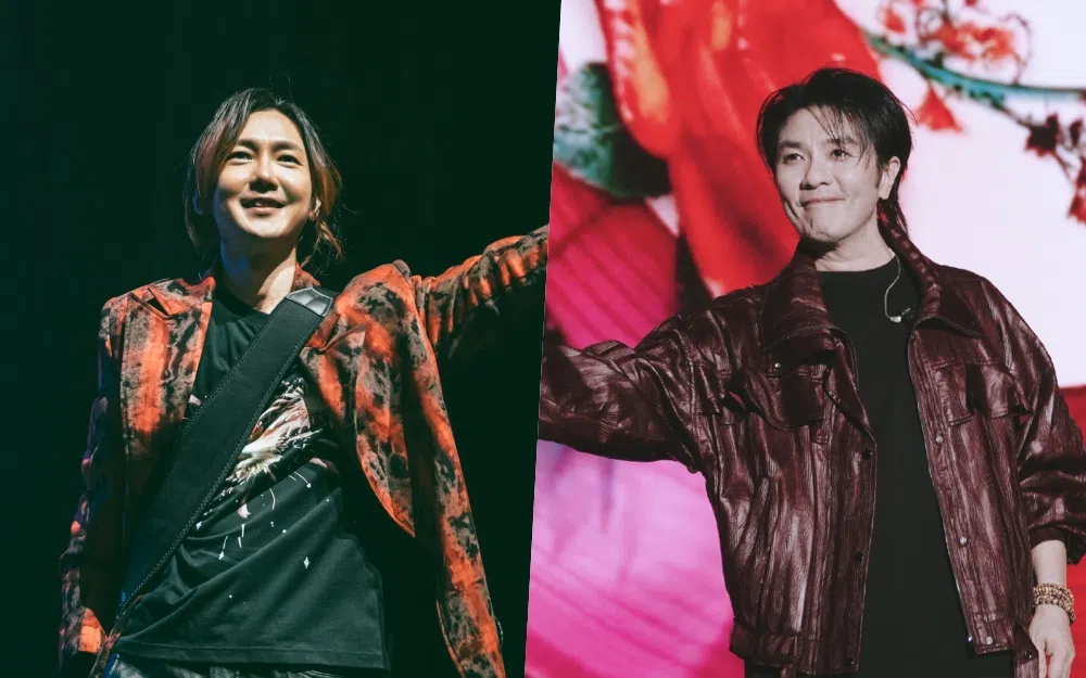黄义达（左图）和阿杜没有进驻到本地最为普及的IG和TikTok，反而积极经营面向中国粉丝的社媒。（取自艺人微博）