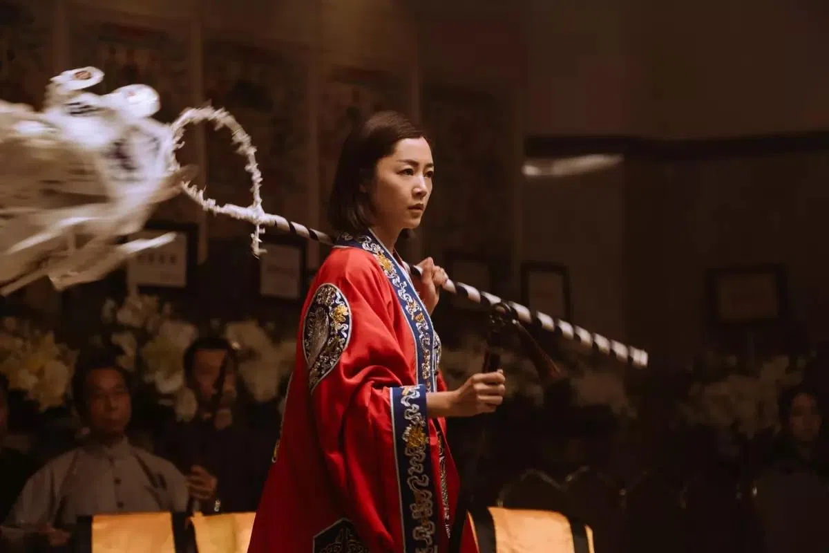 卫诗雅在《破·地狱》里饰演女“喃无师”，演技受到肯定勇夺2025年金像奖影后。（互联网）
