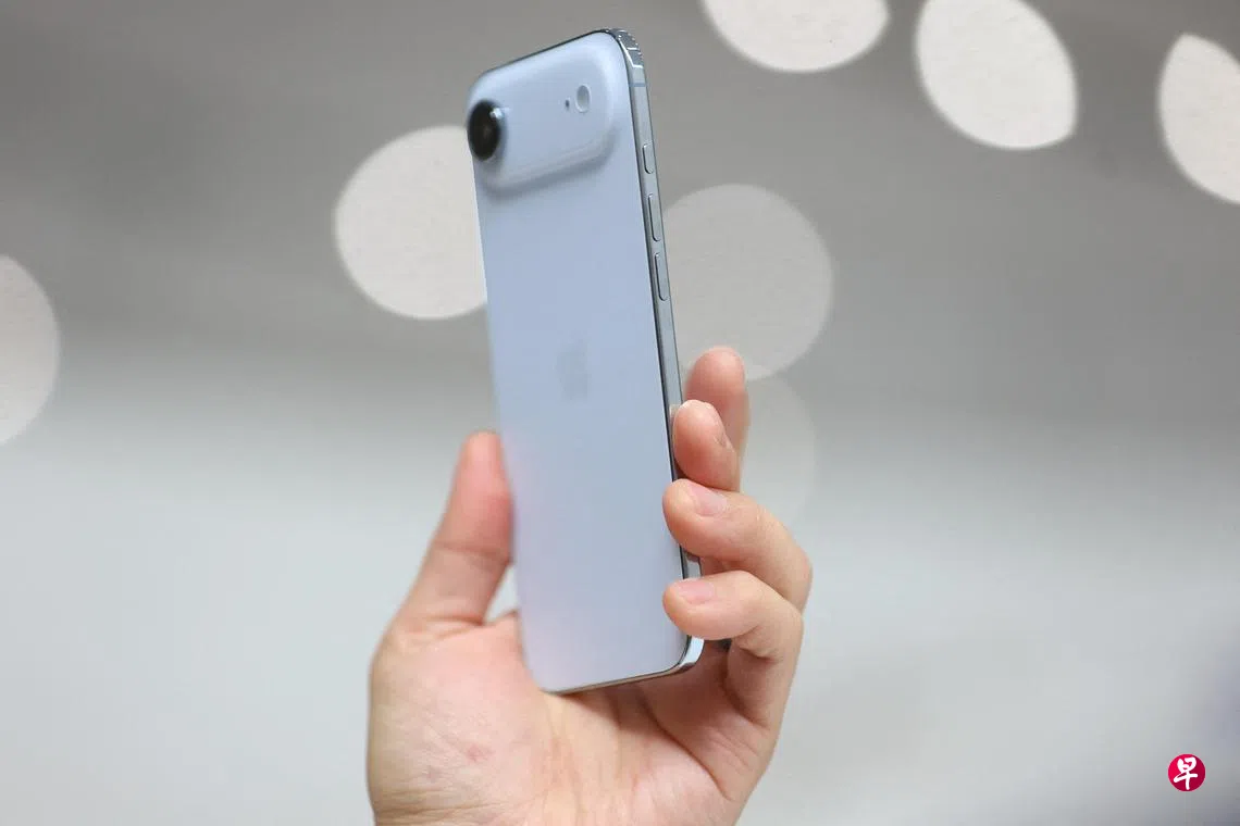 iPhone Air无实体卡槽大陆仅中国联通支持eSIM服务| 联合早报