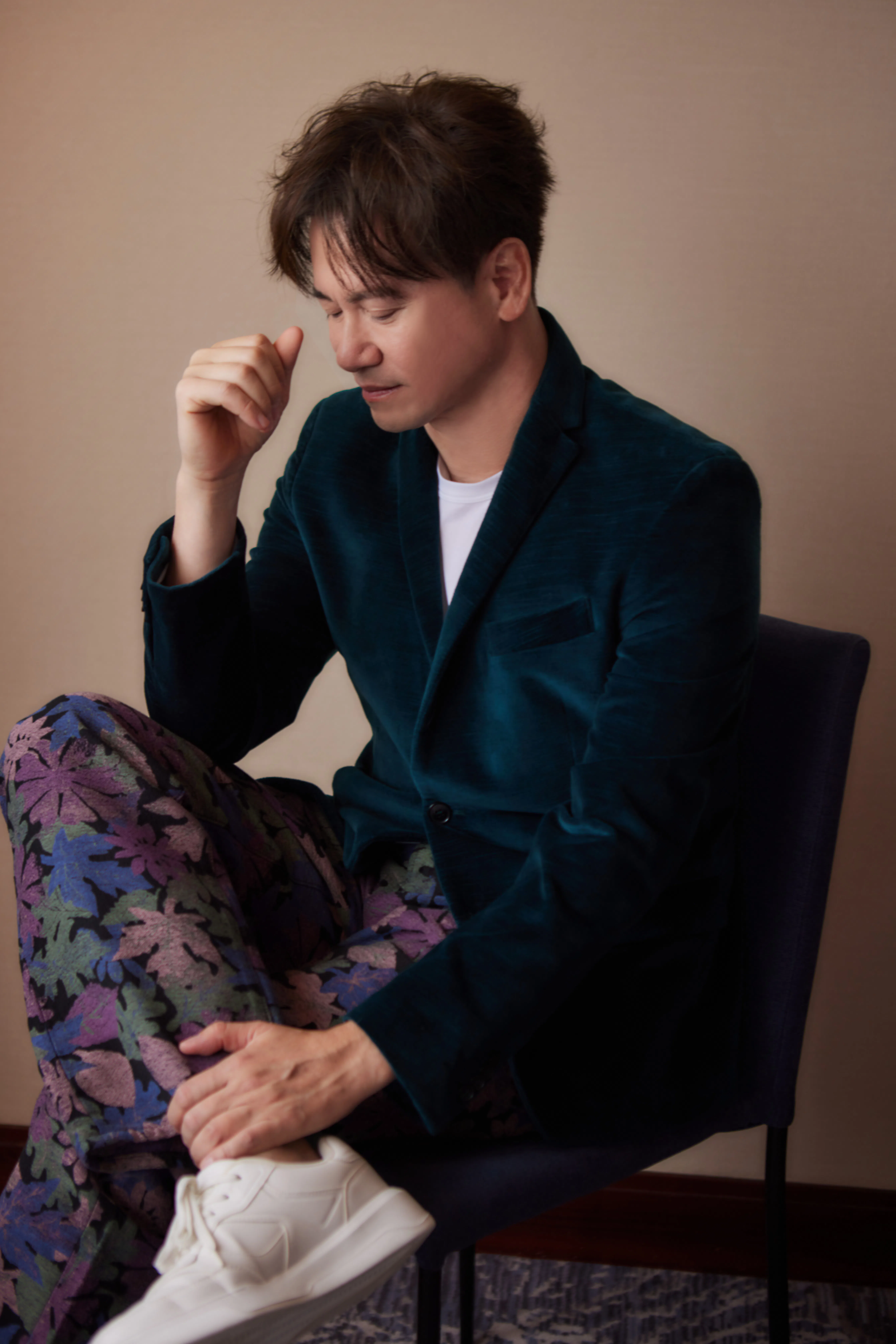 李圣杰热爱网球，让他有渠道发泄自己心中的苦楚。（创时代提供）