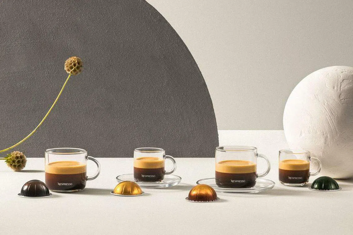 Vertuo Pop可冲泡4种不同浓度的咖啡。（Nespresso提供）