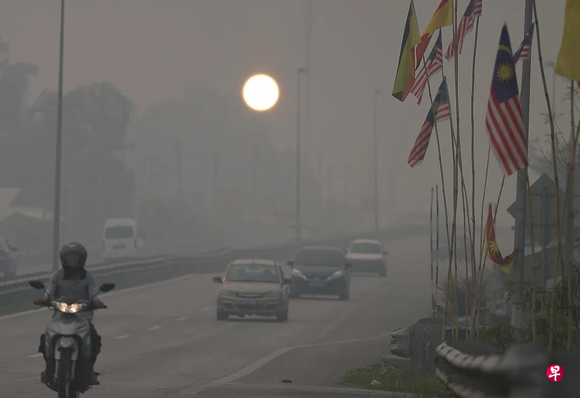 加里曼丹火点增加 砂拉越空气素质恶化