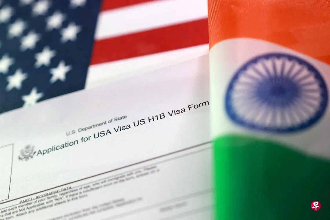 特朗普拟对H-1B征10万元新费印度警告恐重创科技业| 联合早报