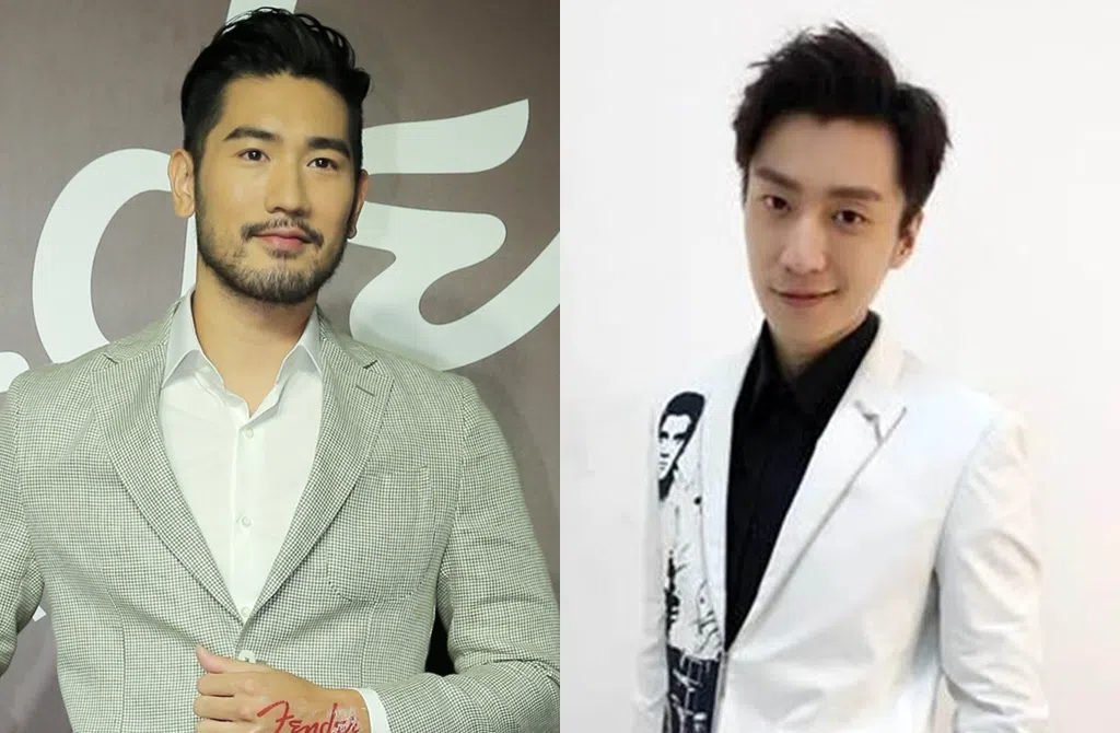 高以翔（左）和乔任梁的爸爸都先后发声谴责博主利用AI制作儿子们的“复活”影片，非常无良。（互联网）