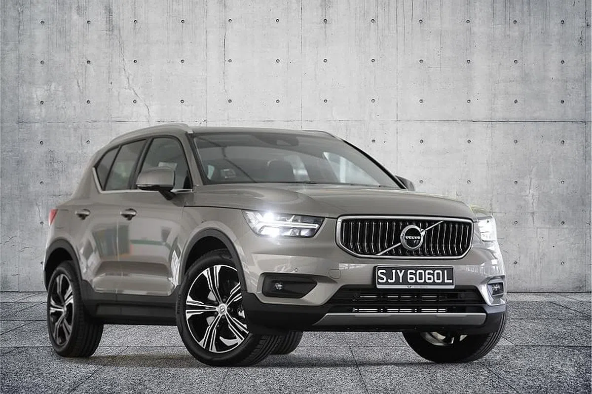 沃尔沃（Volvo） XC T5 Recharge是一款插电式混合动力车。（图／《海峡时报》）