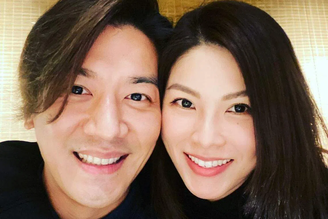 黎诺懿（左）高情商面对“驸马”称号。（取自Instagram）