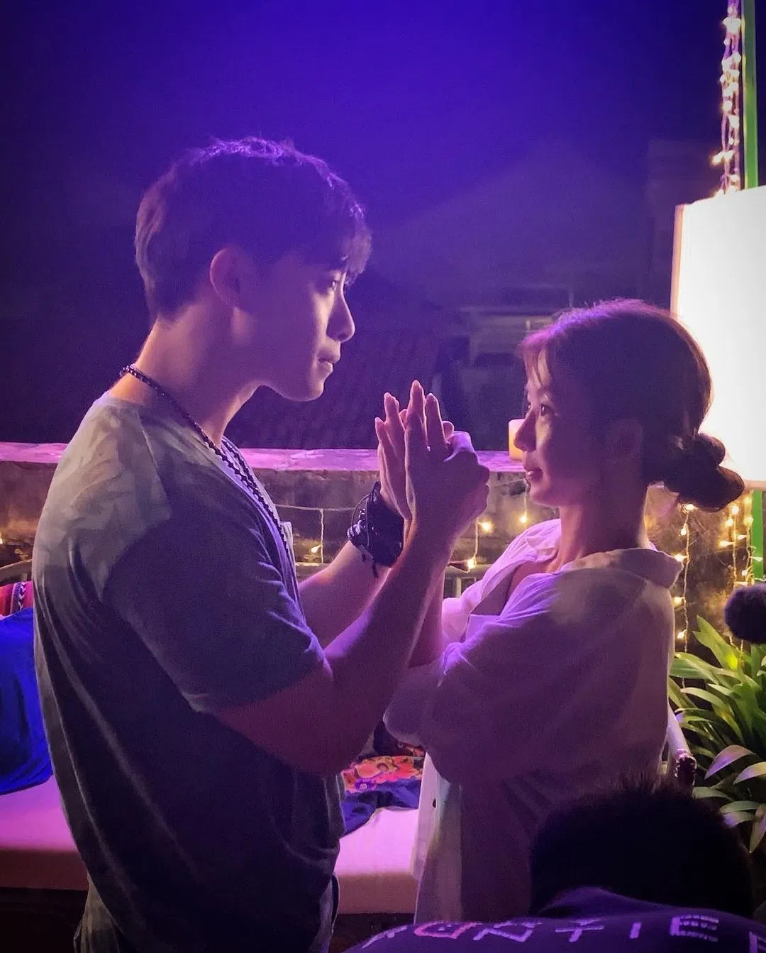 宗子杰和郭书瑶在《流氓驱魔师》中不少互动。（取自宗子杰IG）
