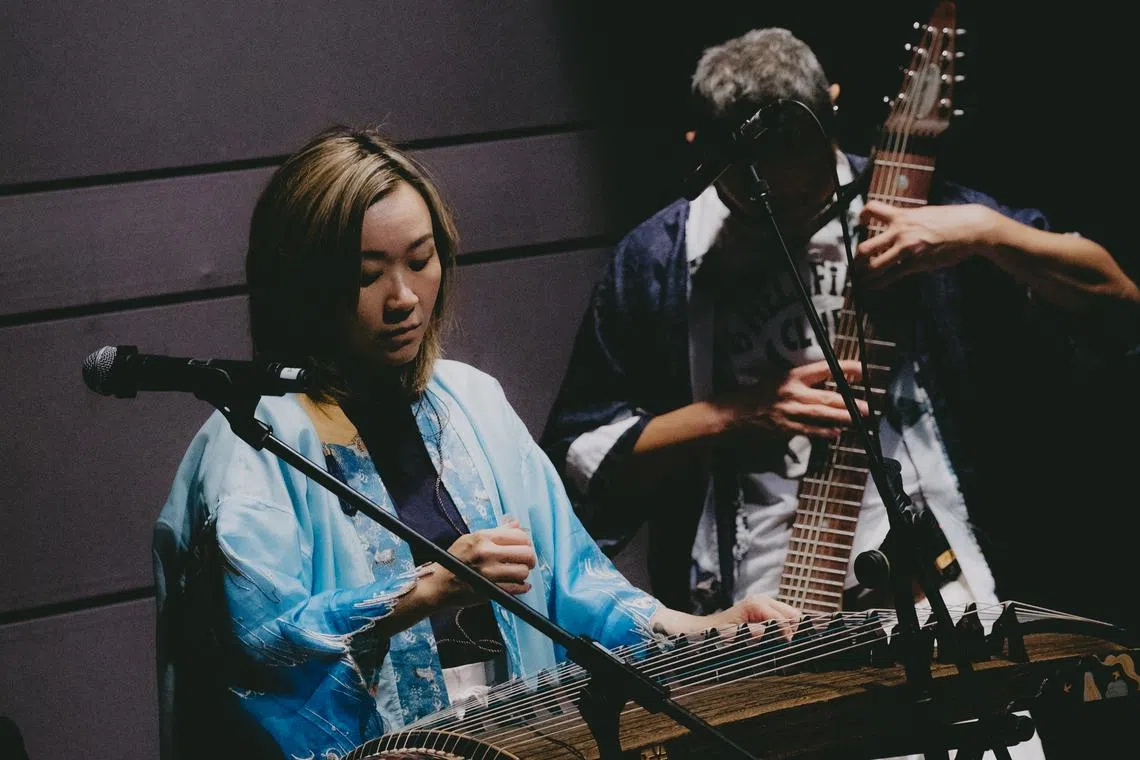 谢卓颖指出，在许多古老文化中，声音与疗愈和群体经验紧密相关。（受访者提供）