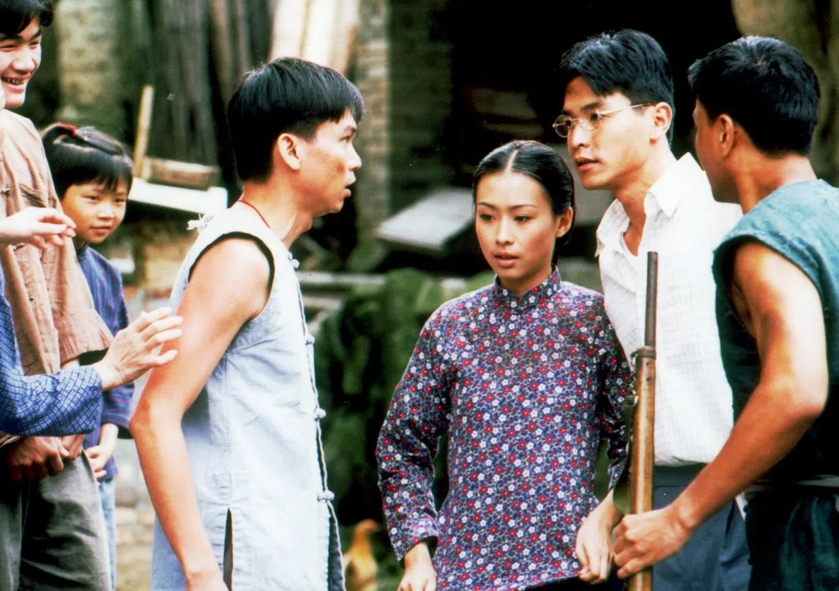 《客家之歌》当年拉队到中国福建永定和广东大埔取景。（档案照片）