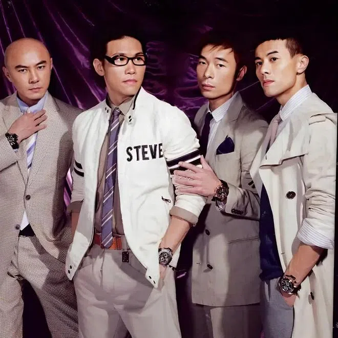 6月新加坡演唱会过后，苏永康（左二）将投入准备9月于香港举行的Big Four演唱会。（互联网）