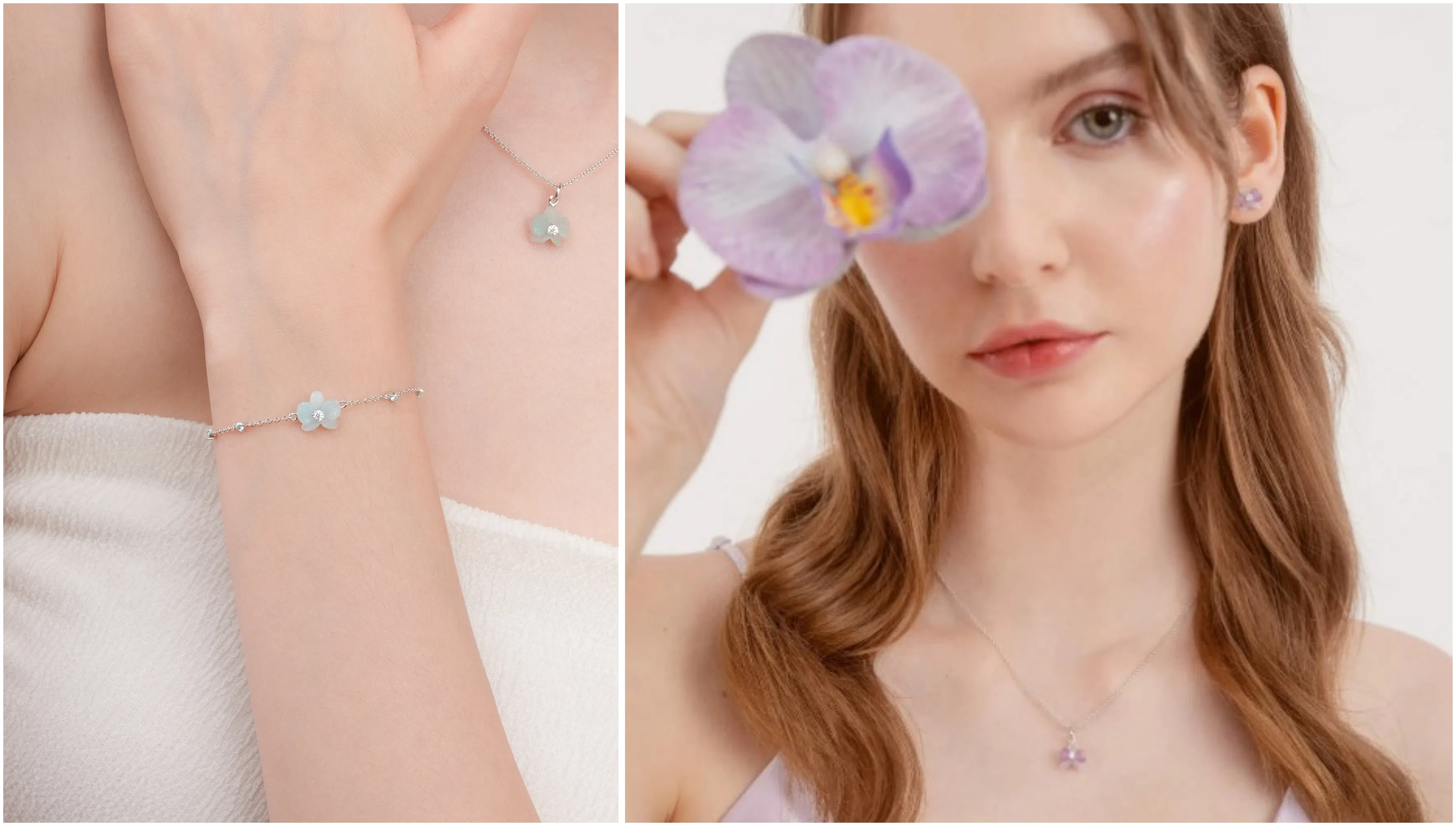 Mondays Made以胡姬花为灵感的国庆饰品系列。（品牌提供）