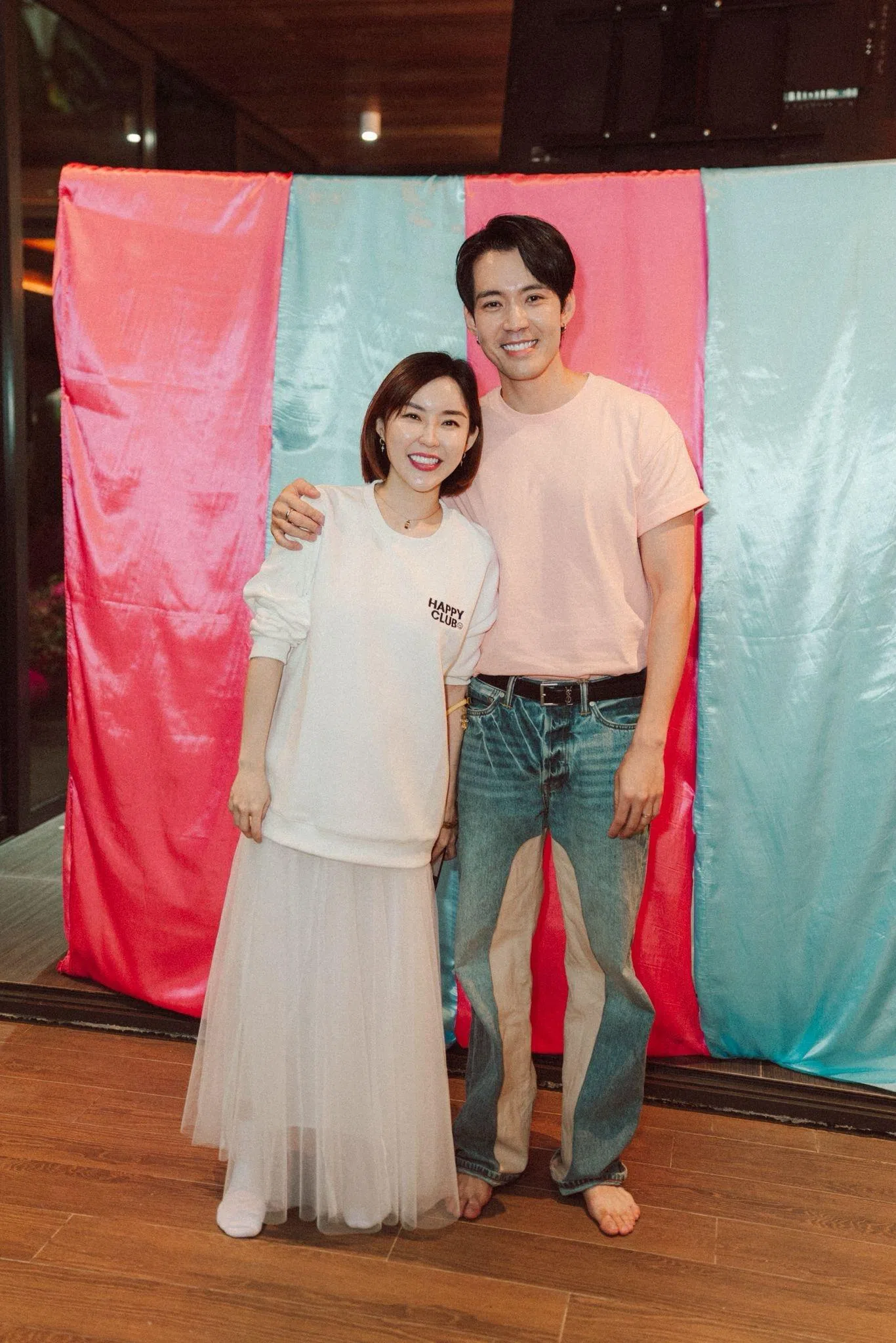 对黄振隆和妻子邓晴来说，宝宝的性别并不重要，他们只希望宝宝健健康康。（黄振隆提供）