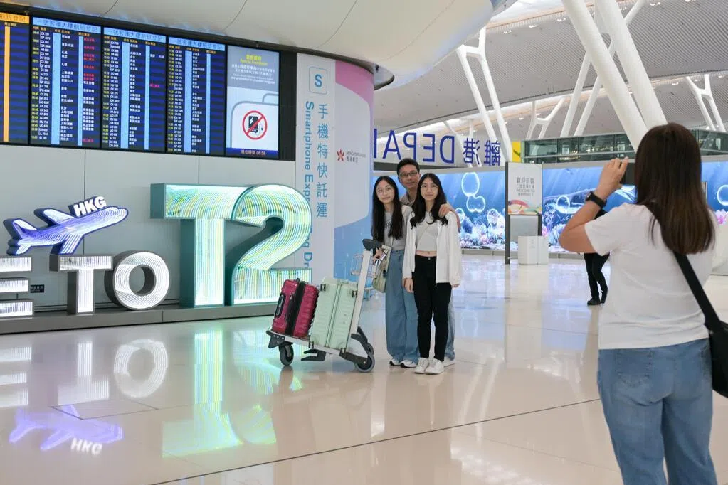 香港机场T2启用两周 15家航空公司完成进驻