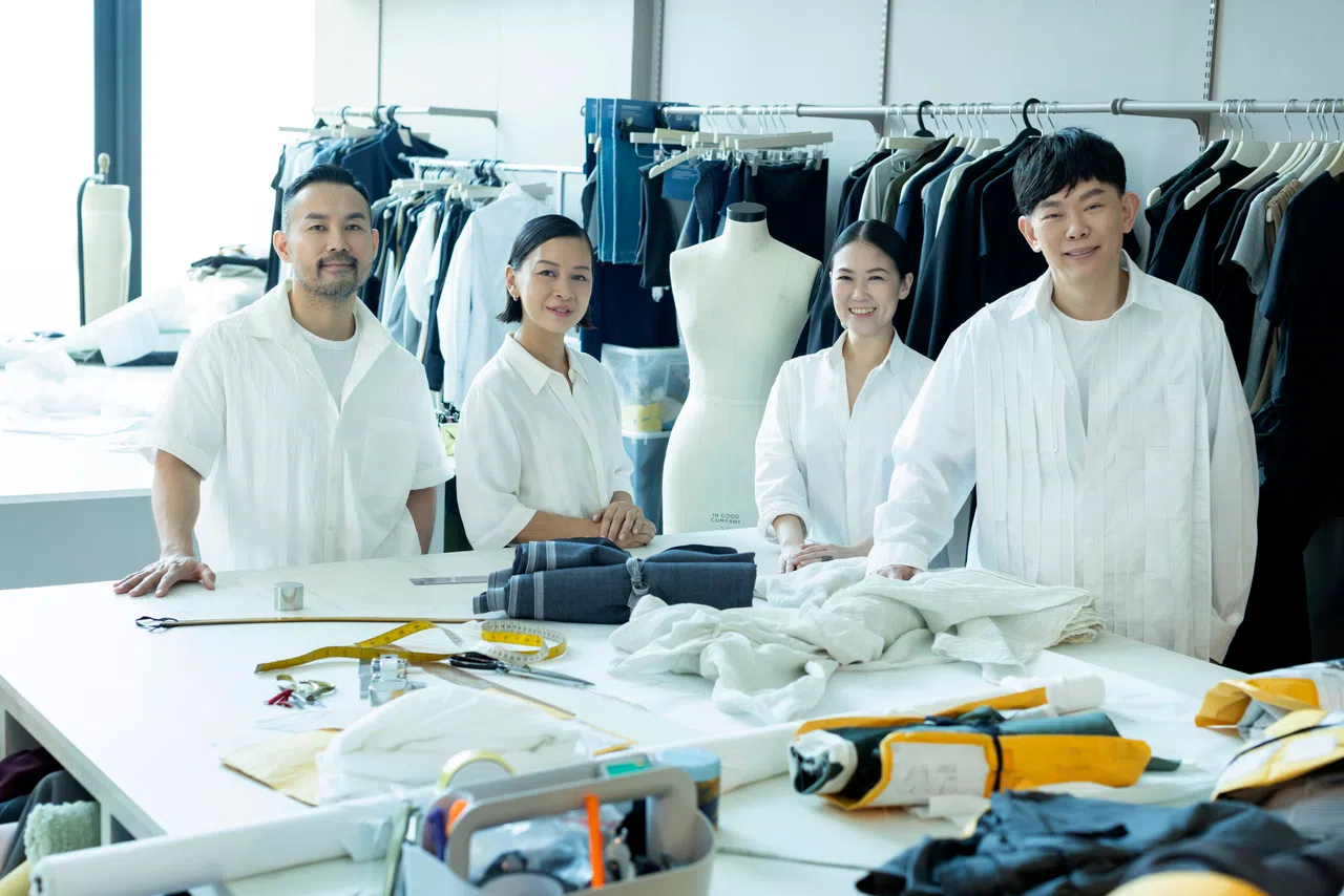 In Good Company四名创办人（右起）陈永昌、张溧玲、欧莉玲与陈维肯。（品牌提供）