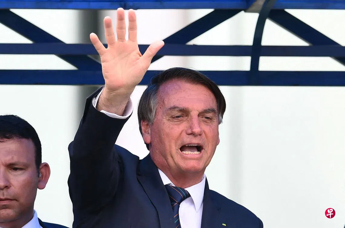 巴西总统加入自由党并将作为该党候选人参加大选| 联合早报