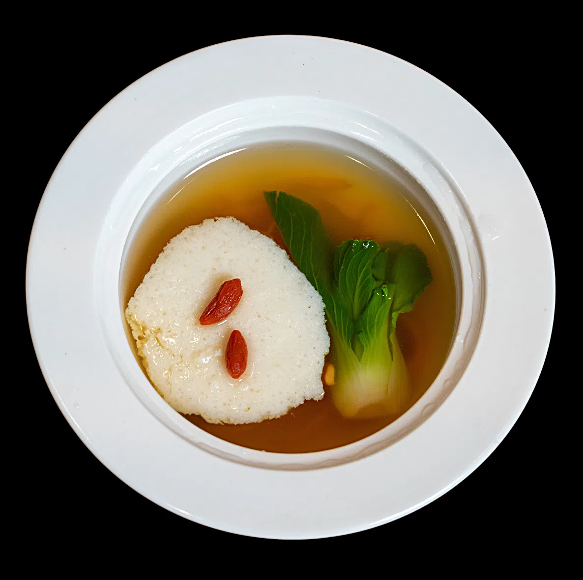 百年真味的金品鸡豆花。（图/商家提供）