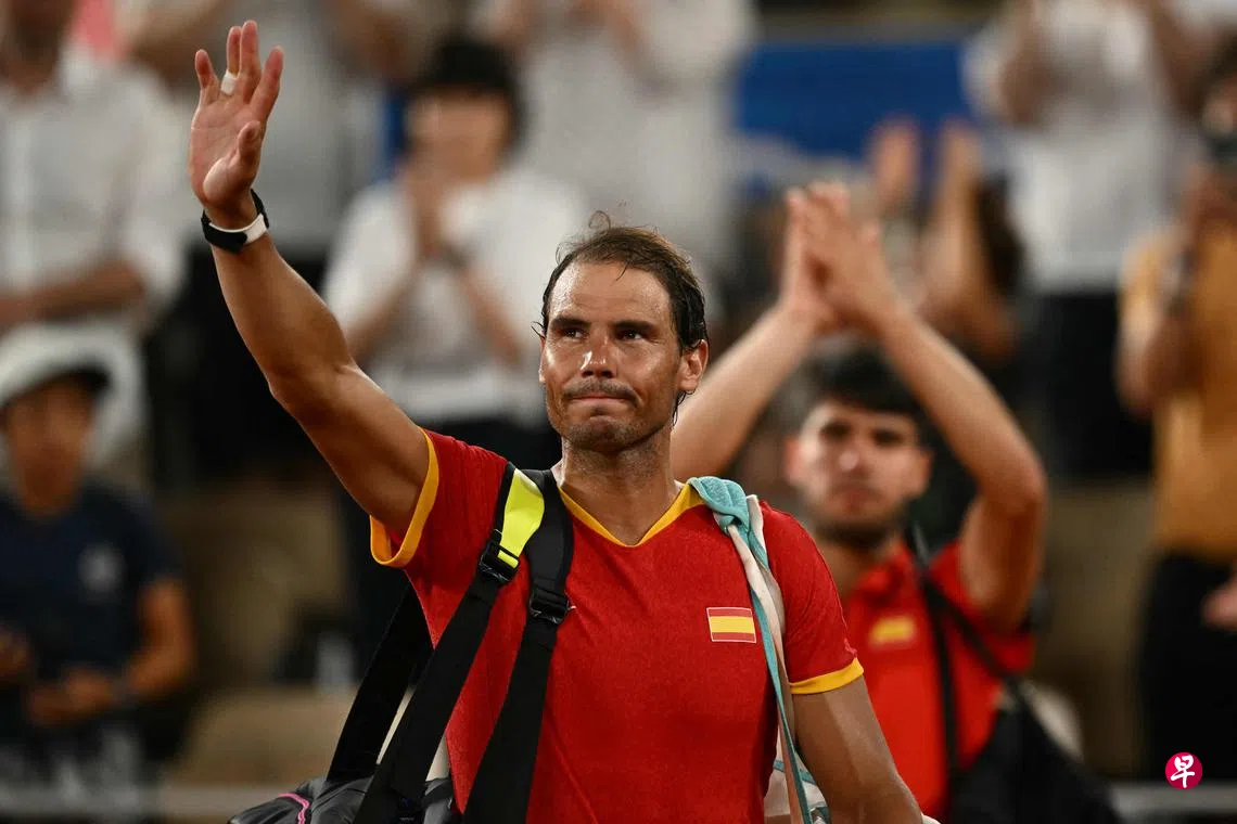 奥运会】结束奥运征程纳达尔或告别法网赛场| 联合早报