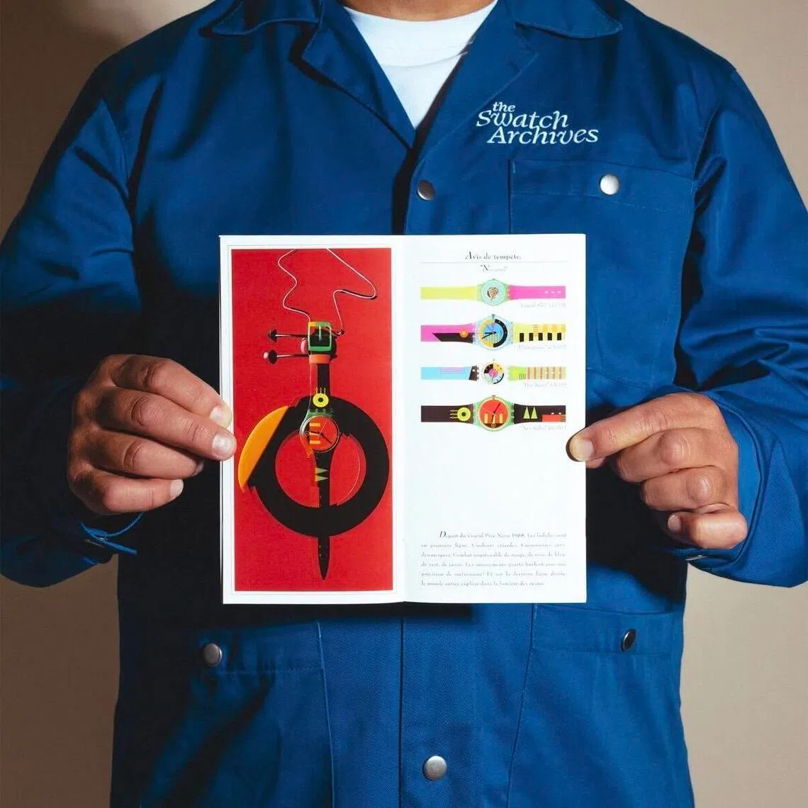 AI-DADA延续了斯沃琪40年来的品牌精神——以创意挑战常规。（斯沃琪提供）