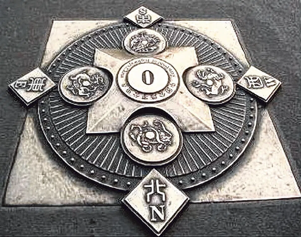 北京天安门广场正阳门前的公路零原点。（互联网）