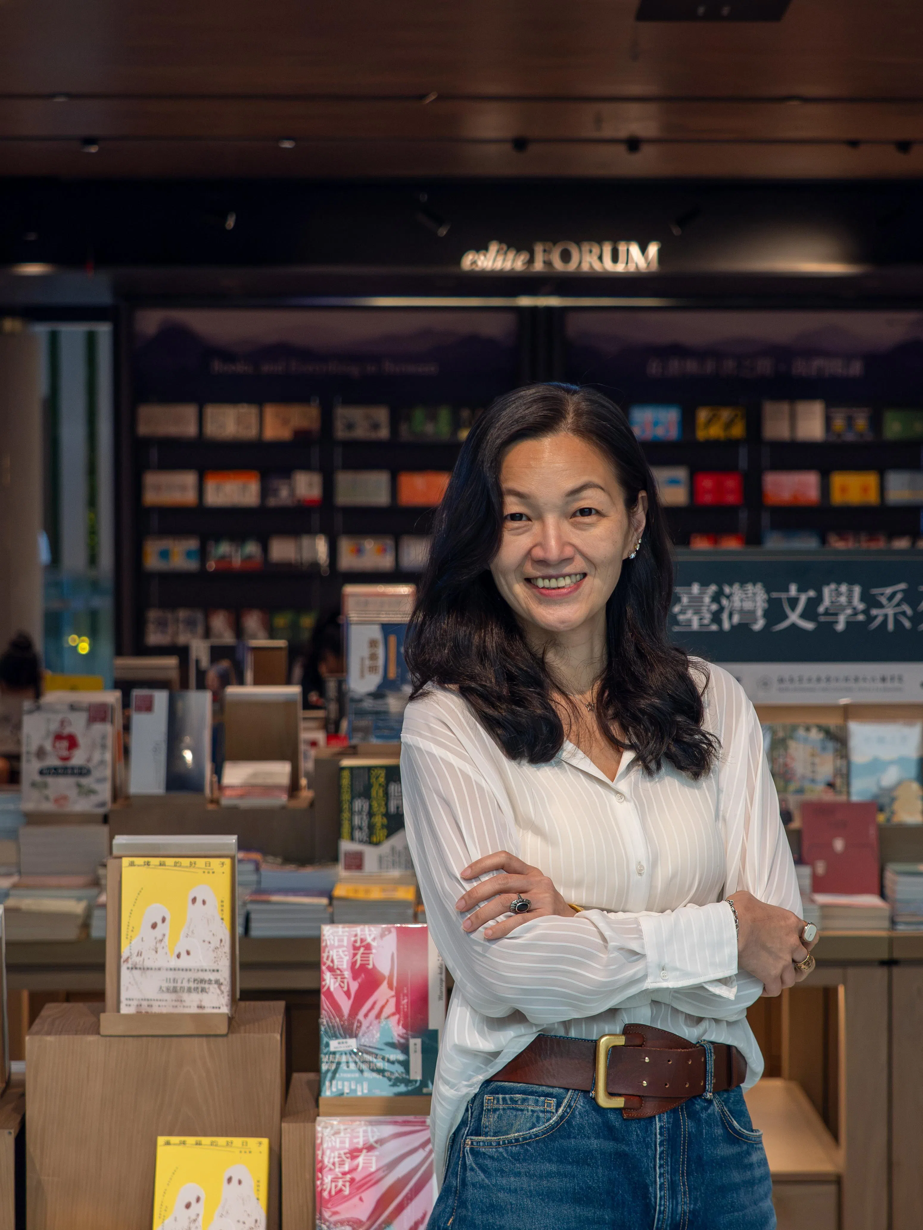 李佳颖生于1977年，22岁获得联合文学小说新人奖小说首奖，出版第二部小说集《小碎肉末》后，暌违16年再出版《进烤箱的好日子》。（陈宇昕摄）