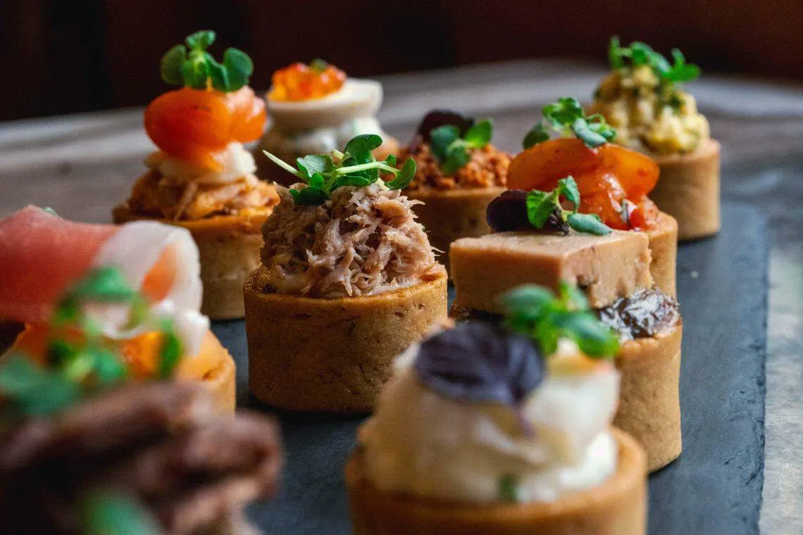 Tarts Man主打精致的小巧西式咸挞，非常适合作为开胃小吃。（商家提供）