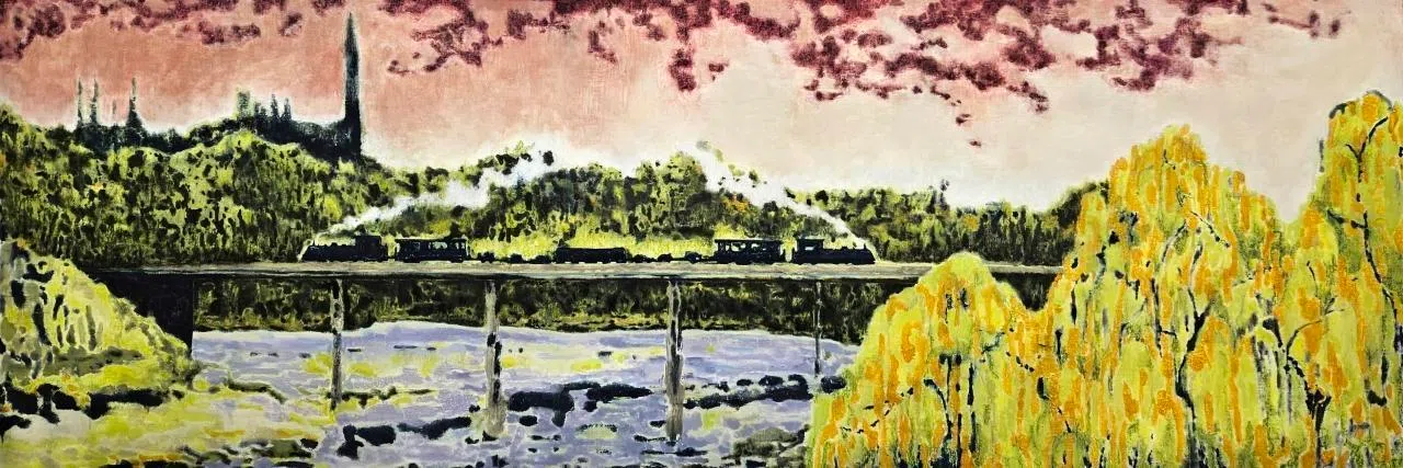 戴玮利《拥抱僵局》（2026）。（谁先觉画廊提供）