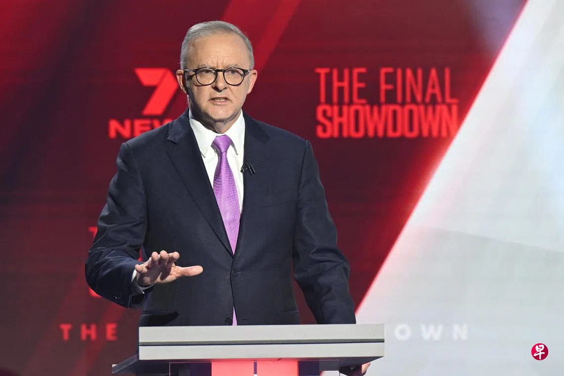 动荡中稳定民心澳总理阿尔巴尼斯有望赢得连任| 联合早报