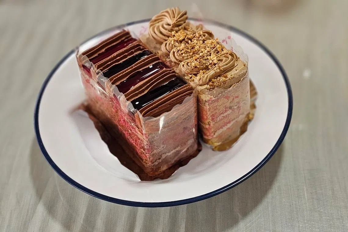 古早味奶油蛋糕，甜而不腻，口感蓬松湿润。（黄亿敏摄）