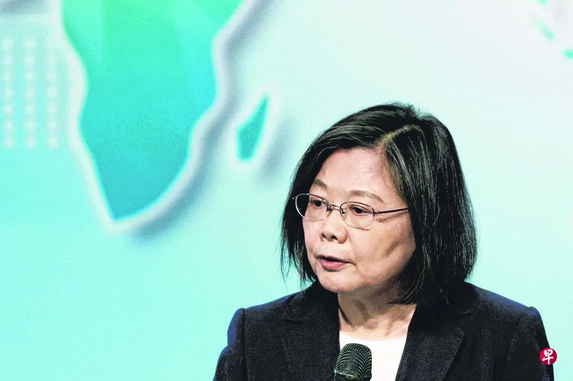 蔡英文日本行中国外交部向日方提出严正交涉| 联合早报