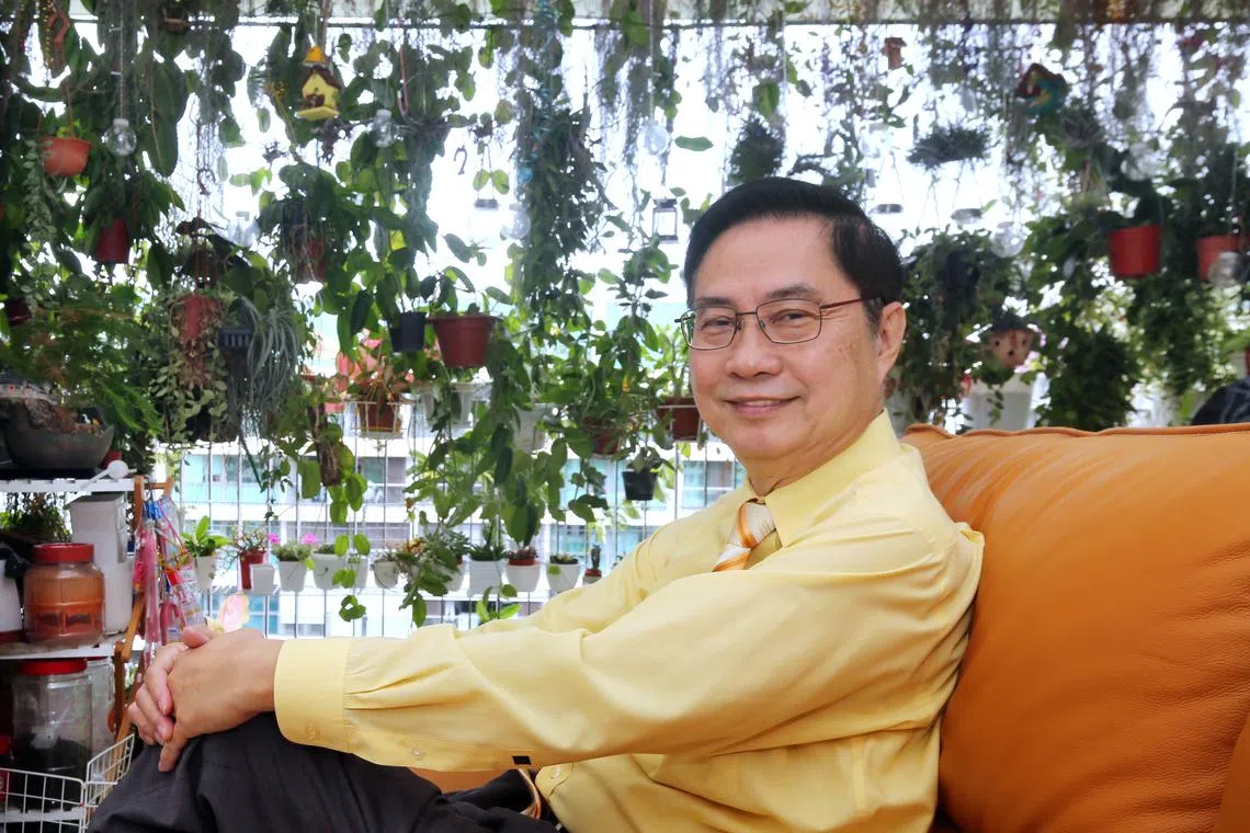 新加坡文艺协会会长成君。（档案照）