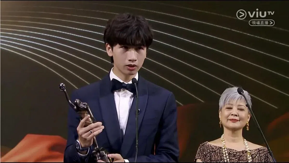 最佳男配角奖由《妈妈的神奇小子》的冯皓扬夺得。（互联网）