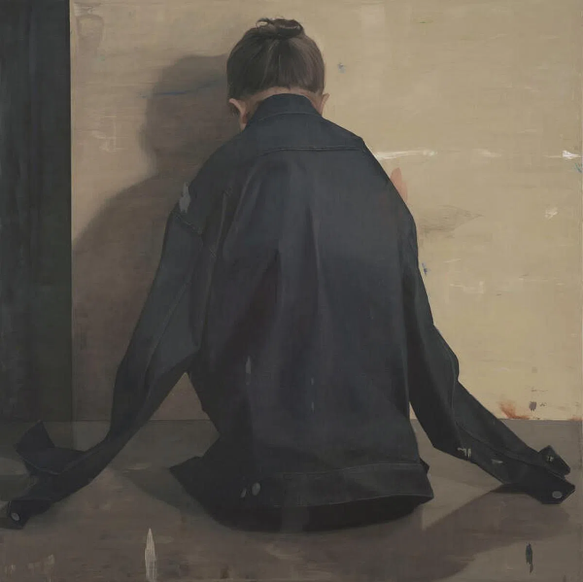 Fadilah Karim画作“Too Big to Handle”。（加雅画廊提供）