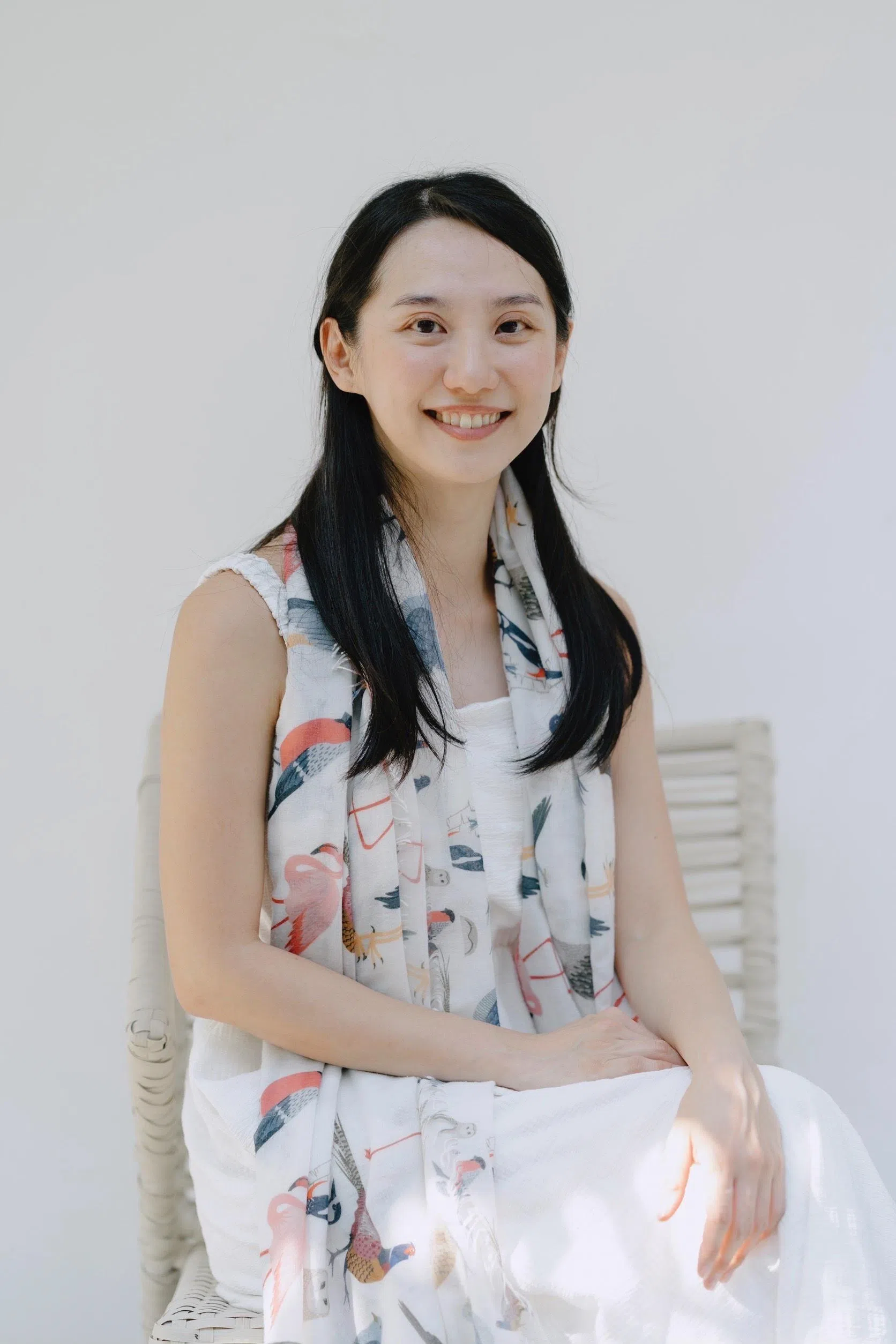 叶尤敏创办Xiu（休）Nature Connections，专门主办森林浴体验；她从2021年开始成为NFT的导师，培训新向导。（受访者提供）