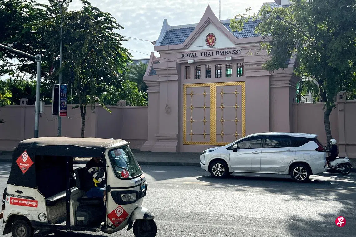 泰柬边境交火泰方二死二伤出动战斗机| 联合早报