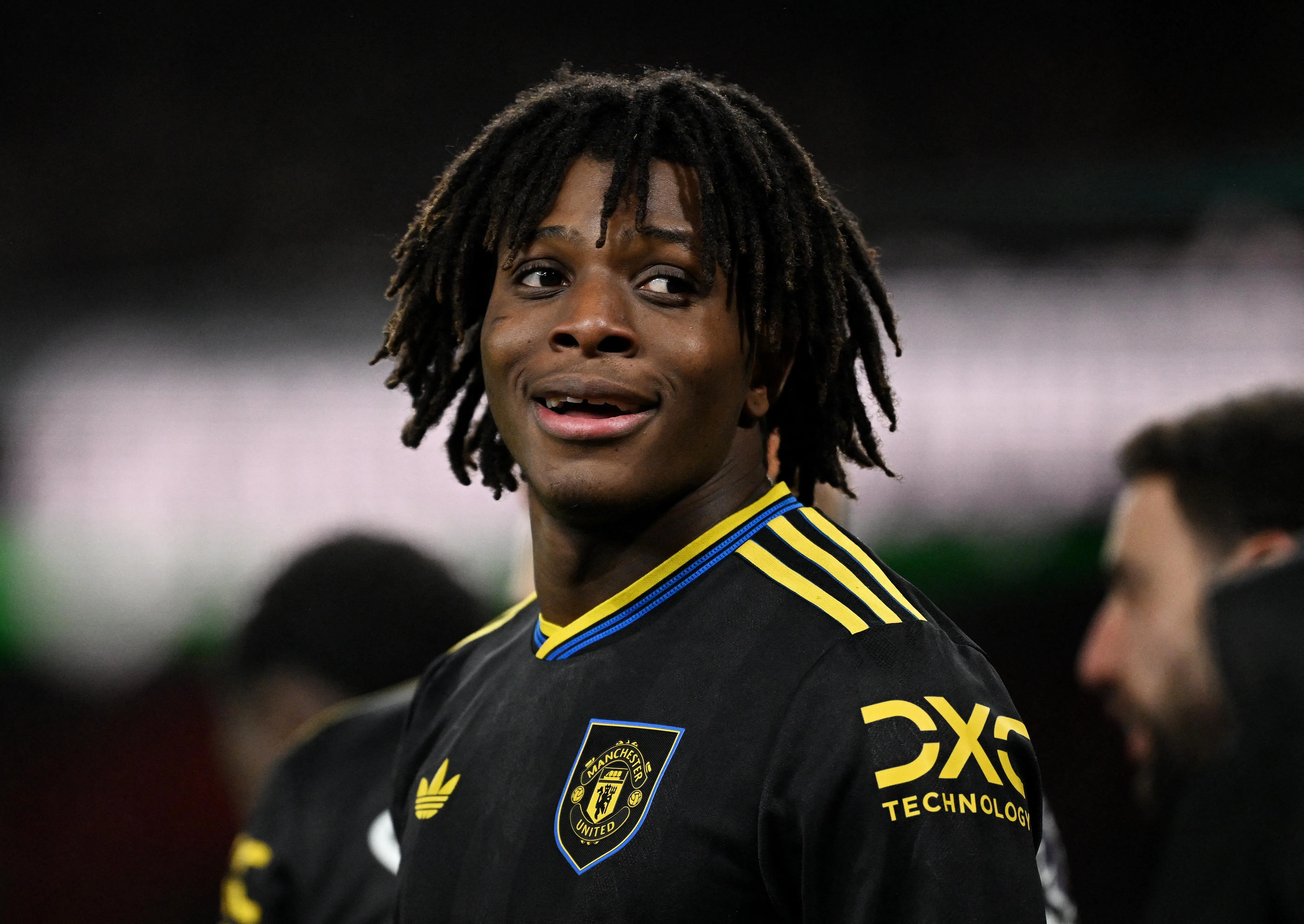 近期表现亮眼的多尔古将伤缺10周，不知会对曼联造成多大的影响？（路透社）