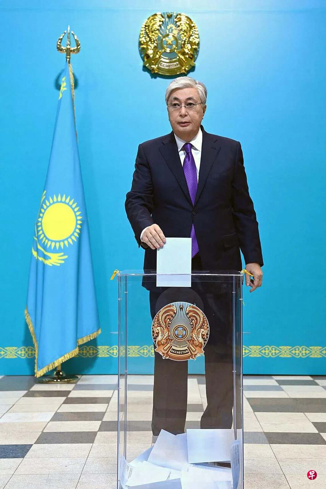 托卡耶夫赢得哈萨克斯坦总统选举| 联合早报