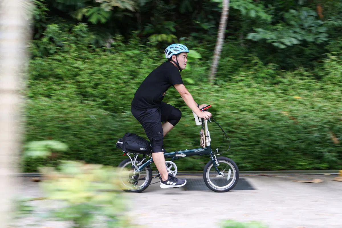 近两年因为疫情的关系，新加坡掀起骑行风。早报记者刘永健带大家Cycle-cation半环岛游。（档案照片）