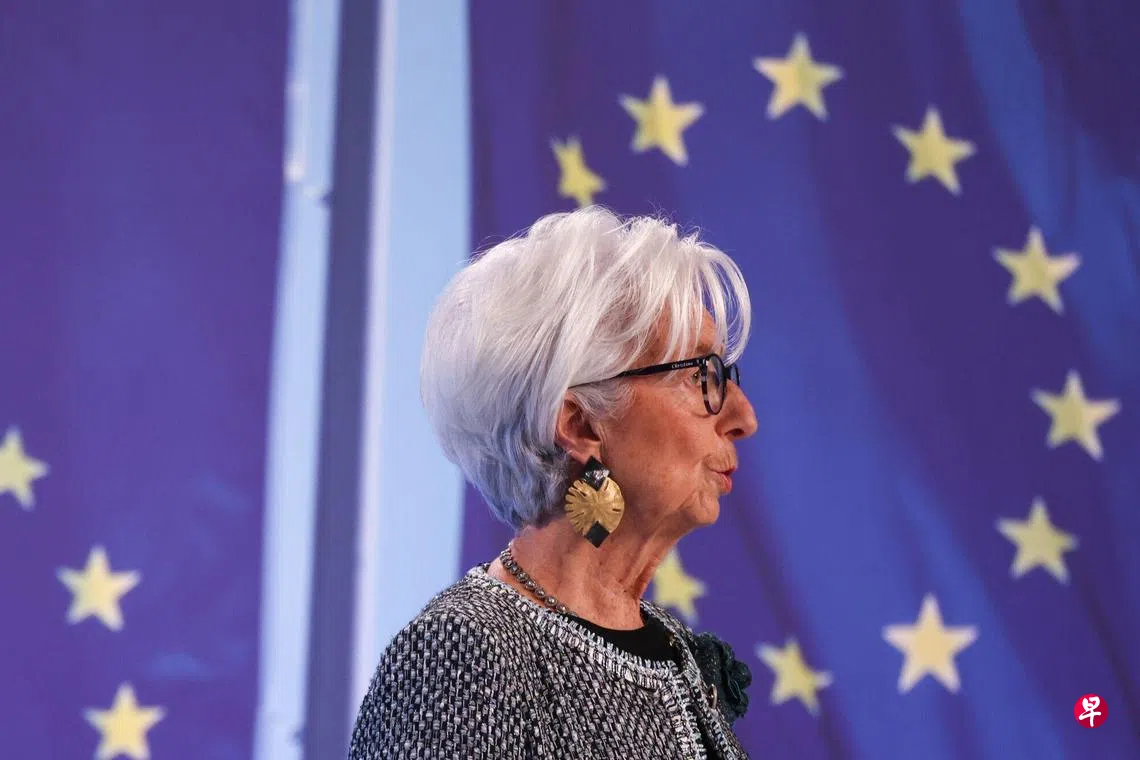 欧洲央行行长：高通胀缓解在即央行将继续降息| 联合早报