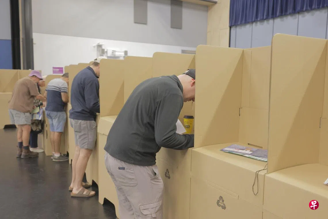 澳洲今天投票选举前夕民调显示工党支持率领先| 联合早报