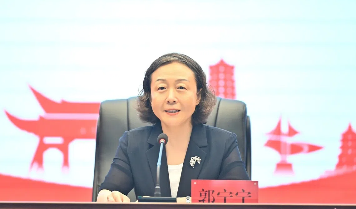 “70后”郭宁宁任福建省政府党组书记