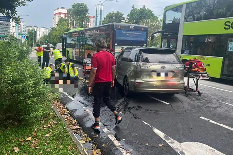 榜鹅追尾巴士致命车祸 男驾驶女乘客血液含丧尸烟弹成分