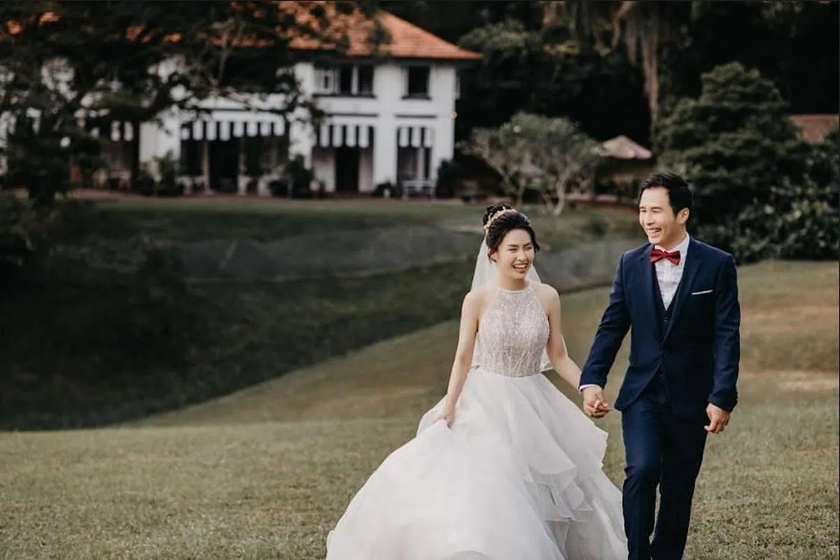 陈伟联2020年10月求婚成功，相隔一年多终于把未婚妻娶回家。（Mode Entertainment 提供）