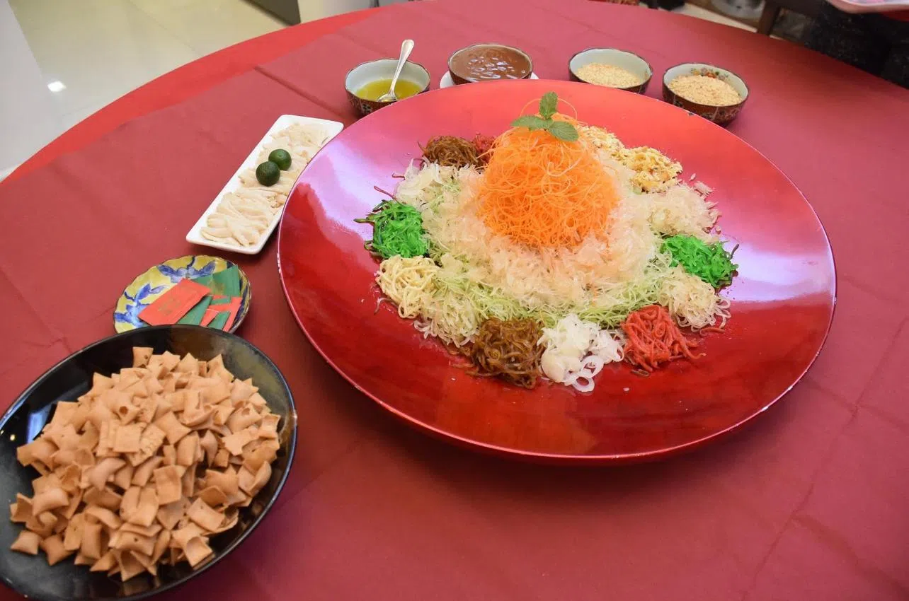 烹饪爱好者黄金月制作的鱼生。（黄金月提供）