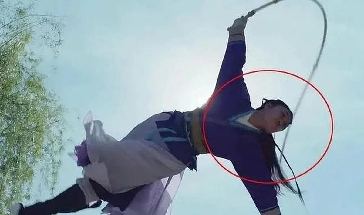 《山河令》女主角的替身竟然有正脸镜头。（互联网）