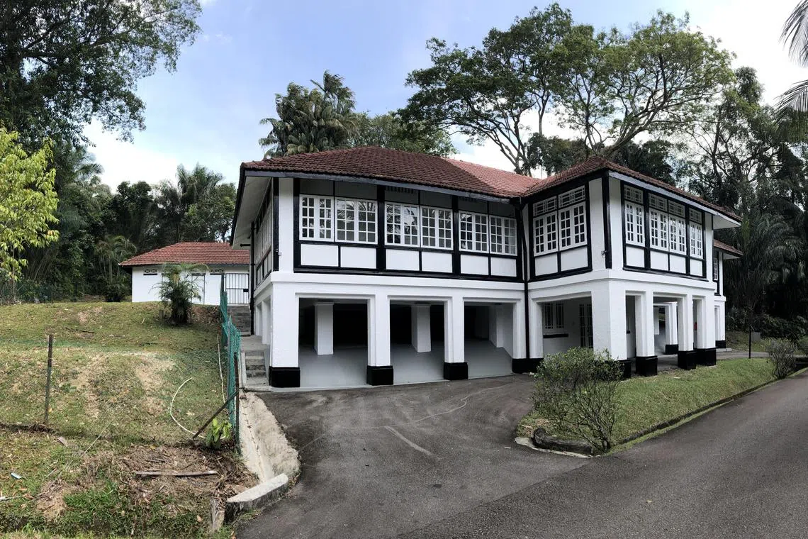 亚当园的19栋黑白洋房原为当时工部局和改良信托局官员的住家。（市区重建局提供）