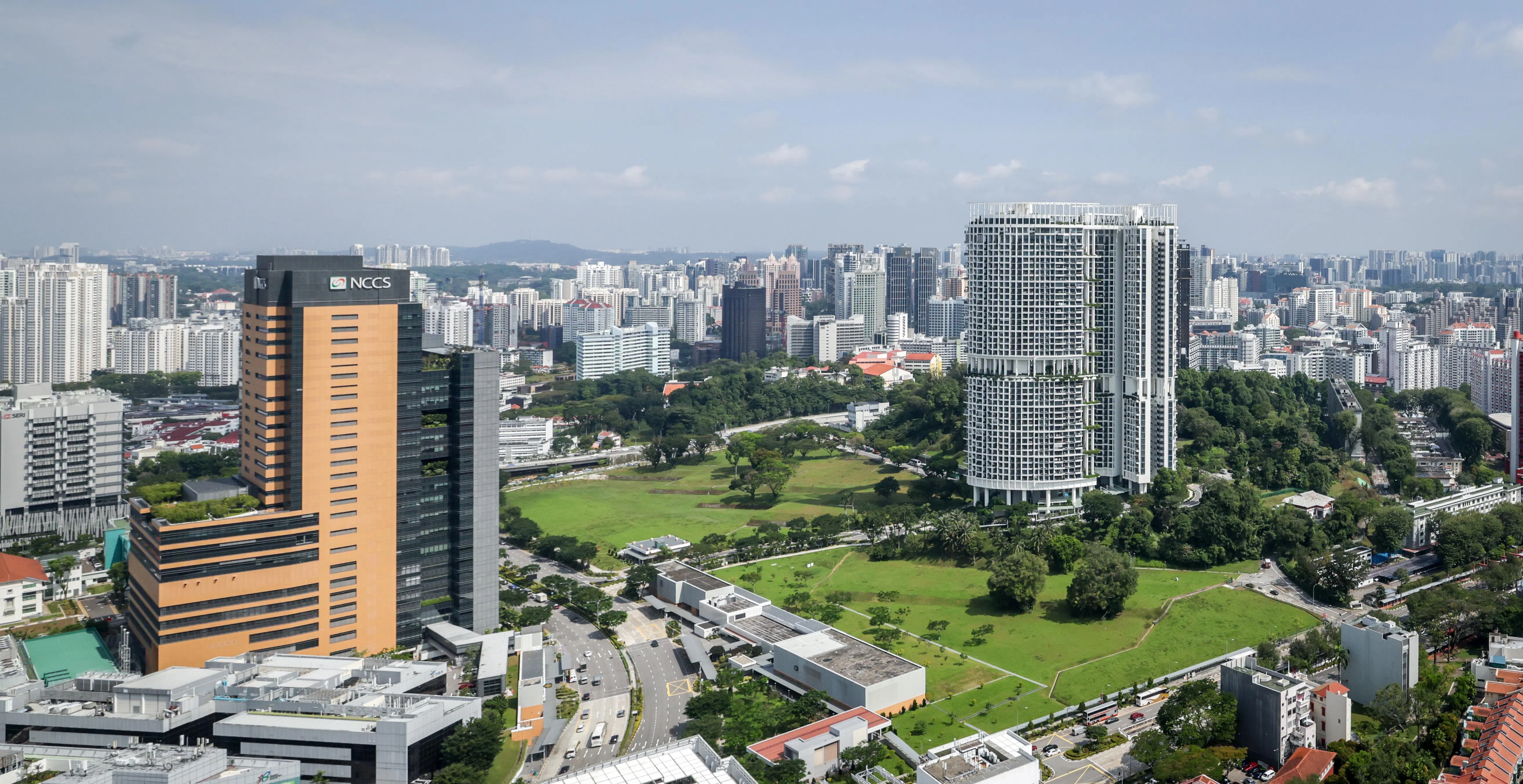 珍珠山的预购组屋项目将建在欧南园地铁站毗邻，靠近珍珠山公园。这是政府振兴和更新老旧市镇的举措之一。（叶振忠摄）
