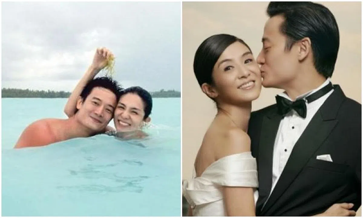 分分合合，杨采妮与邱韶智最后还是走到了一起。（图/互联网）
