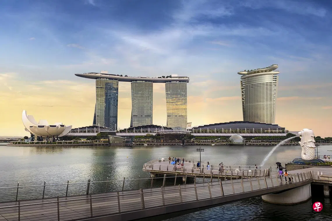 滨海湾金沙新酒店动工IR2三层曲线无边泳池可360度环视| 联合早报